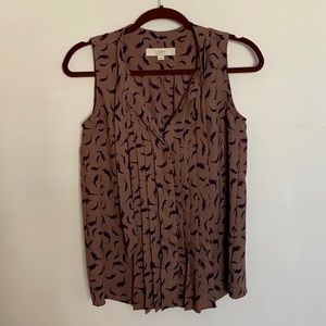 Loft Printed Top